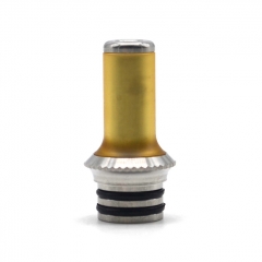 (Ships from Germany)Vazzling Replacement 510 Drip Tip for SXK NOI Style RTA Vape Atomizer - Yellow