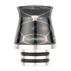 (Ships from Germany)Replacement 510 Resin Drip Tip AS216SR 1pc - Black