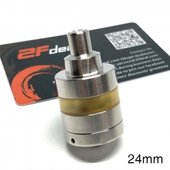 (Ships from Germany)ULTON KF Lite 2019 Style 24mm RTA Rebuildable Tank Atomizer 3.5ml - Silver