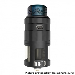 Authentic Vandy Vape Mato 24mm RDTA Rebuildable Dripping Tank Atomizer w/ BF Pin 5ml - Matte Black