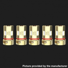 Authentic Wismec R80 Replacement WV-M Coil Head (5-Pack) (25-40W) 0.3ohm