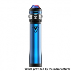 Authentic ADVKEN Owl Mechanical Mod 18650/20700/21700 25mm Kit 3ml - Blue