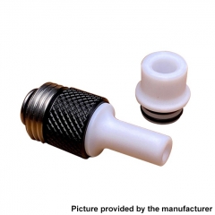 Across Intan Grip Style Base + MTL / DL Drip Tip Kit for SXK BB Billet Box Mod Kit - Black White