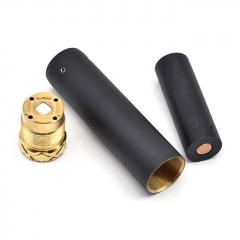 Pur Bloodsport Dagger Style 26mm 18650/20700/21700 Hybrid Mechanical Mod - Deep Black