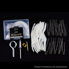 Authentic VAPJOY DIY Rebuild Kit for SMOK RPM80/ RPM80 Pro - Opening Tool Kit + Cottons + RPM-Triple Ni80 Triple Coils (0.6ohm)
