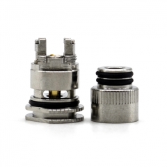 Authentic MECHLYFE Compact RBA Section Rebuildable Coil Head with 510 Thread for Geekvape Aegis Boost Pod System Kit - Silver