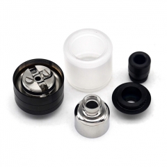 Mojia Bastard Style 22mm MTL/DTL RTA Rebuildable Tank Atomizer 3.5ml - Black