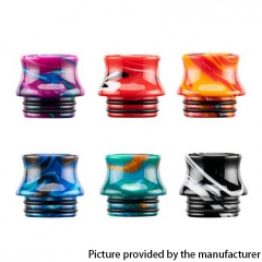 Authentic Reewape Resin Replacement 810 Drip Tip for SMOK TFV8 / TFV12 Tank / Kennedy / Battle / Reload RDA - Blue AS300