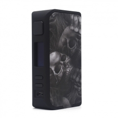 Authentic Rincoe Manto Pro 228W TC VW Variable Wattage Box Vape Mod 18650 - Dead Skull