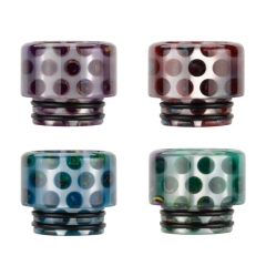 Authentic Reewape Resin Replacement 810 Drip Tip for SMOK TFV8 / TFV12 Tank / Kennedy / Battle / Reload RDA - Red AS306 1pc