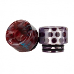 Authentic Reewape Resin Replacement 810 Drip Tip for SMOK TFV8 / TFV12 Tank / Kennedy / Battle / Reload RDA - Red AS306 1pc