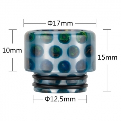 Authentic Reewape Resin Replacement 810 Drip Tip for SMOK TFV8 / TFV12 Tank / Kennedy / Battle / Reload RDA - Red AS306 1pc