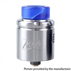 Authentic Starss Alpha Mesh 24mm RDA Rebuildable Dripping Vape Atomizer - Silver