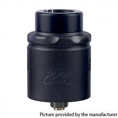 Authentic Starss Alpha Mesh 24mm RDA Rebuildable Dripping Vape Atomizer - Black