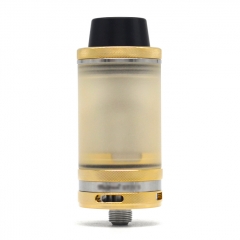 Typhoon GT4S 23mm Style 316SS  RTA Rebuildable Tank Atomizer - Gold