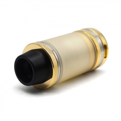 Typhoon GT4S 23mm Style 316SS  RTA Rebuildable Tank Atomizer - Gold