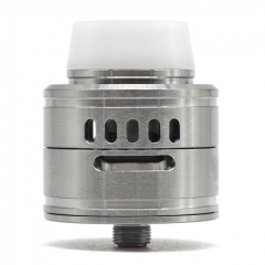 Kindbright Warhead Style 316SS RDA Rebuildable Dripping Atomizer w/ BF Pin 30mm- Silver