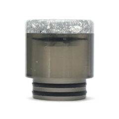 ULPS 810 Replacement Style Resin Drip Tip 1pc - Silver