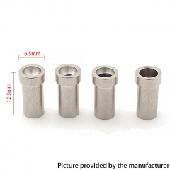 SXK Mission Tips Integrated Whistle Style Drip Tip Mouthpiece + Base for SXK BB Box Mod - Transparent
