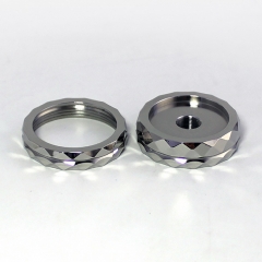 SXK Diamond 510 Thread Adapter & Decorative Ring for SXK Stickman SLGT V2 Gera GT Style VW Box Mod - 8 x 30mm + 6 x 30mm (2 PCS)