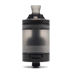 Roulette Style MTL / DL 22mm RTA Rebuildable Tank Vape Atomizer 3.5ml - Gun Metal
