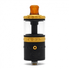 Authentic YDDZ V1 22mm RTA Rebuildable Tank Atomizer 4ml - Black Gold