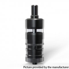 SXK FEV V4.5S+ Style 316SS 23mm RTA Rebuildable Tank Vape Atomizer 4.5ml - Black