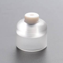 Replacement PC Top Filling Tank + Drip Tip Kit for 22mm KF Lite 2019 RTA - Translucent + White