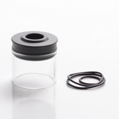 Authentic Auguse Era MTL RTA Replacement Top-Filling Top Cap Tank Tube 3ml #A - Black