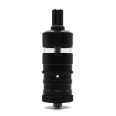 YFTK Fev Flash e-vapor V4.5S+ Style 23mm RTA Rebuildable Tank Vape Atomizer 4.5ml - Black