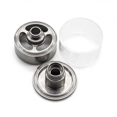 ULTON Replacement 3.5ml Tank Kit for Dvarw FL 22mm MTL RTA - Silver
