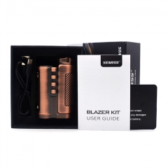 Authentic Starss Blazer 75W TC Box Mod 18650 - Copper