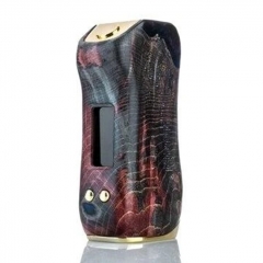 Authentic Asvape Gabriel 80W 18650 TC VW APV Stabilized Wood Box Mod - Random Color Gold Trim