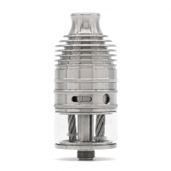 (Ships from Germany)ULTON Typhoon GX 23mm 316SS Style RTA 4ml (No Logo) - Silver