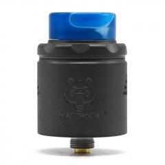 Authentic Starss Alpha Mesh 24mm RDA Rebuildable Dripping Vape Atomizer - Gun Metal