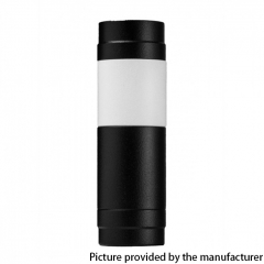 El Th MTLite Style 18350/18650 Mechanical Mod - Black White