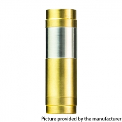 El Th MTLite Style 18350/18650 Mechanical Mod - Gold Silver