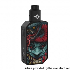 Authentic Rincoe Manto Beast 228W VV Box Mod 18650 + Metis RDA Kit - Snakeman