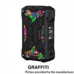 Authentic Rincoe Mechman Lite 228W TC VW 18650 Box Mod - Graffiti