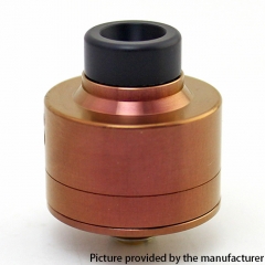 SXK Haku Venna Style 22mm 316SS RDA w/BF Pin - Coffee