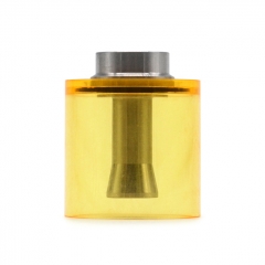 PC Tank Tube + Stainless Steel Chimney for Dvarw MTL FL Facelift 22mm RTA 5ml - Yellow