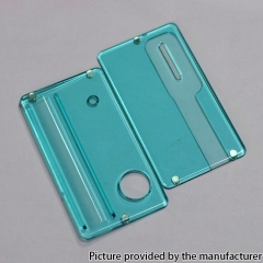 Replacement Front + Back Door Panel Plates for dotMod dotAIO/ SE Vape Pod System - Tiffany Blue