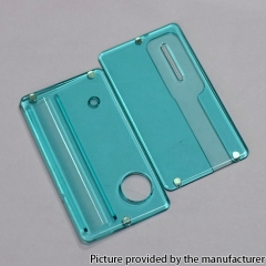 Replacement Front + Back Door Panel Plates for dotMod dotAIO/ SE Pod System - Tiffany Blue