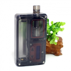 SXK BB Style 70W All-in-One VW 18650 Box Mod Kit w/ USB Port - Black