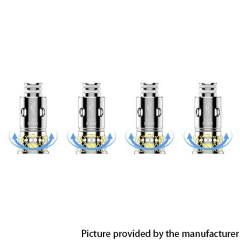 Authentic OVNS Gemini Vape Kit Replacement Ncoil MTL BVC Coil Head 4pcs - 1.2ohm