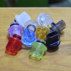 Whistle V2 Style 510 Drip Tip for DotMod DotAIO Pod / Billet BB Box Mod / RDA / RTA / RDTA - Brown