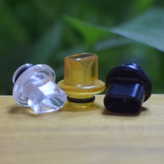 Whistle V2 Style 510 Drip Tip for DotMod DotAIO Pod / Billet BB Box Mod / RDA / RTA / RDTA - Brown