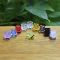 Whistle V2 Style 510 Drip Tip for DotMod DotAIO Pod / Billet BB Box Mod / RDA / RTA / RDTA - Brown