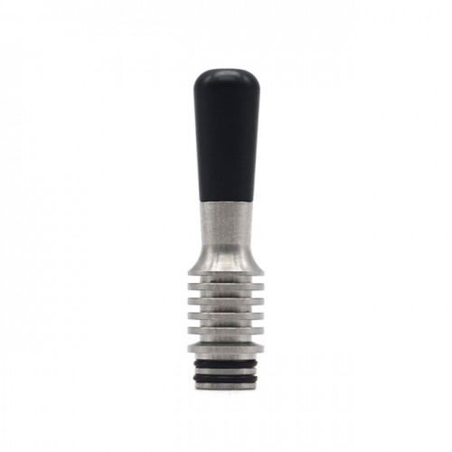 Vazzling 510 Drip Tip for RDA / RTA / RDTA - Black + SS