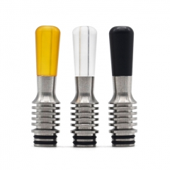 Vazzling 510 Drip Tip for RDA / RTA / RDTA - Black + SS